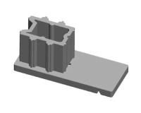 ALUTECH GRP53: Заглушка торцевая GRP53 (цв. 102) фотография